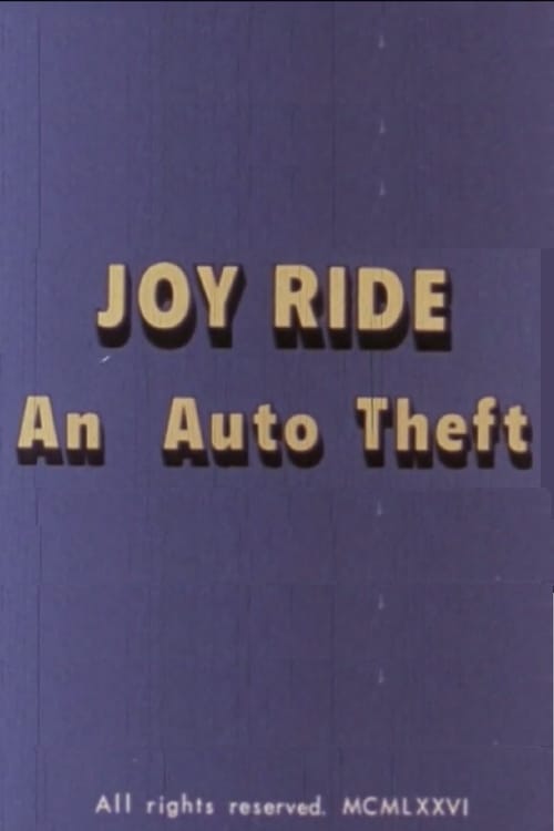 Joy Ride: An Auto Theft (1976) poster