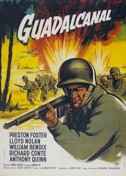 Guadalcanal movie poster player
