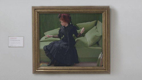 Young Decadent Woman After the Ball, Ramon Casas - The Big Party (2/3)