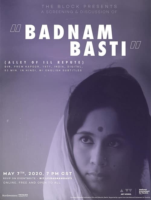 Badnam Basti (1971) poster