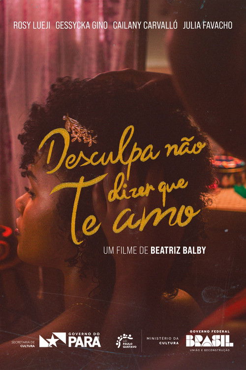 Sorry For Not Saying I Love You poster overlay