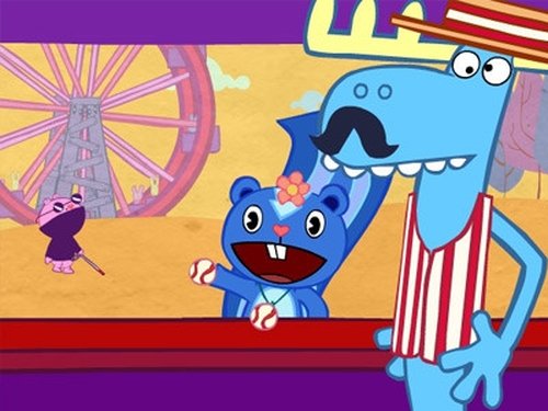 Escena del episodio 9 de la temporada 1 de la serie Happy Tree Friends