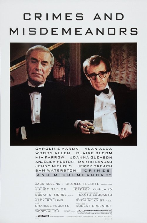 Crimes and Misdemeanors poster