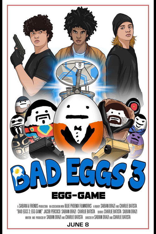 Poster for Bad Eggs 3: Egg-Game