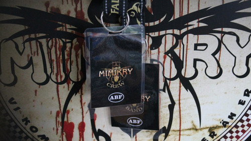 "Lika bra som Iron Maiden" Backdrop Blur