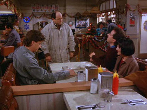 Seinfeld S06E10 — The Race episode still