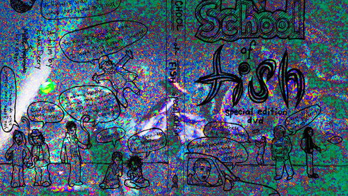 School of Fish Backdrop Blur