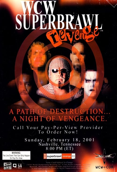 Poster WCW SuperBrawl Revenge 2001