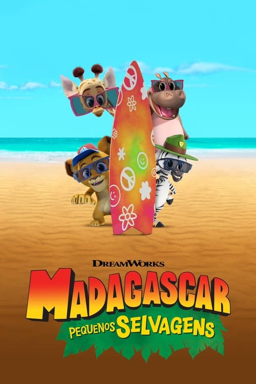 Poster da série Madagascar: Pequenos Selvagens