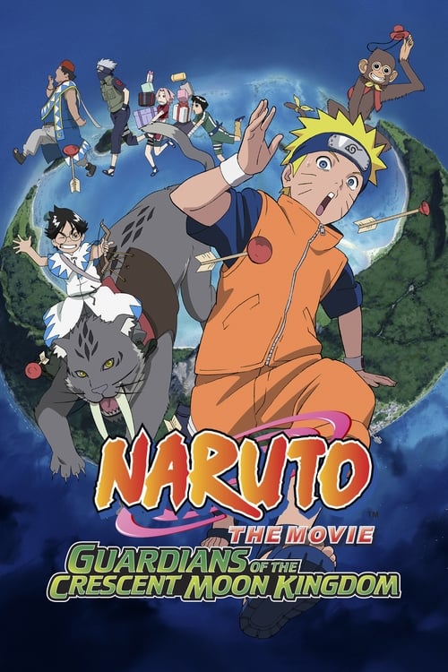 Poster 劇場版 NARUTO -ナルト- 大興奮!みかづき島のアニマル騒動だってばよ 2006