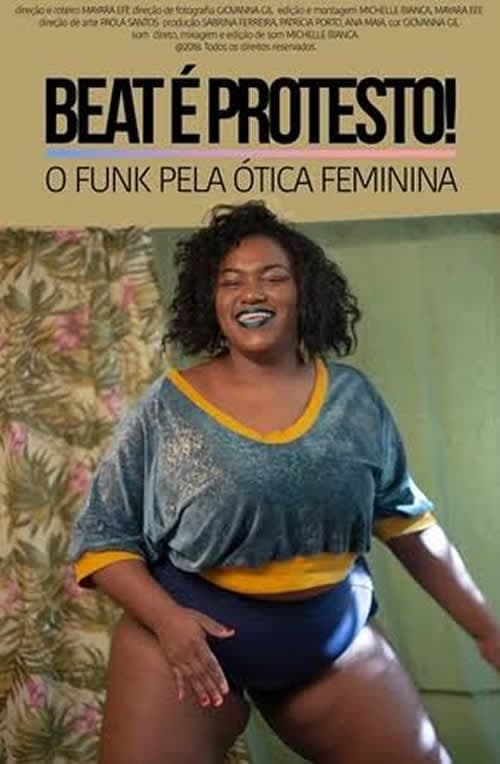 Poster Beat é Protesto: O Funk Pela Ótica Feminina 2018