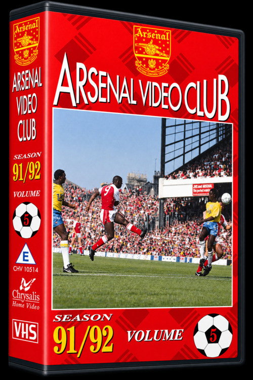 Arsenal F.C. Video Club - 1991-92 - Vol 5