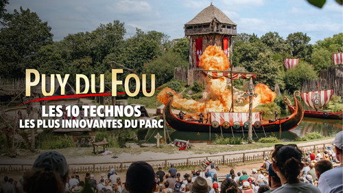 Puy du Fou : les 10 technos les plus innovantes du parc Backdrop Blur