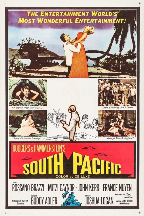 Grootschalige poster van South Pacific