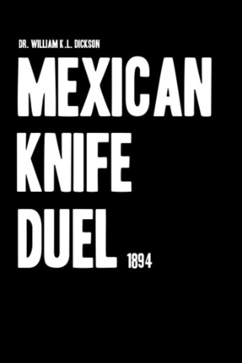 Mexican Knife Duel posteri