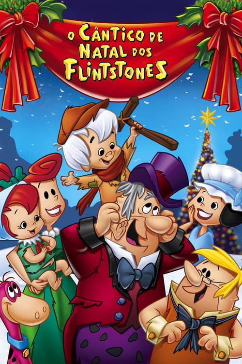Poster do filme O Cântico de Natal dos Flintstones