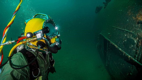 Ghosts & Gunships: Lost Submarines of the Civil War Backdrop Blur