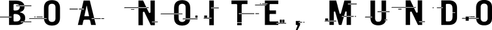 Boa Noite, Mundo - Logo 5