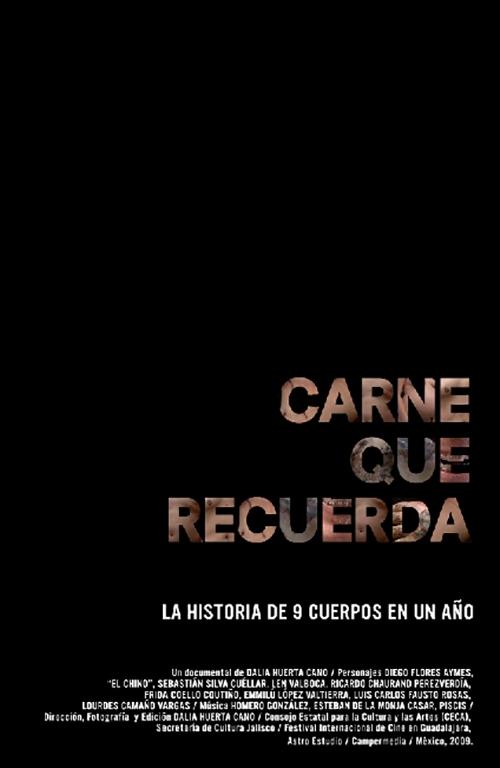 Carne que recuerda movie poster player