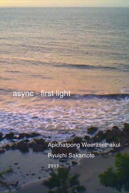 async - first light (2017) poster
