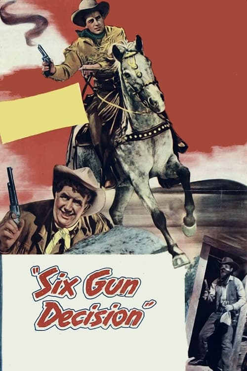 Poster Six Gun Decision 1953