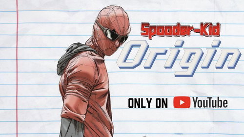 Spooder-Kid: Origin Backdrop Blur