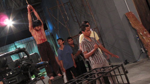 Tangkal Besi Backdrop Blur