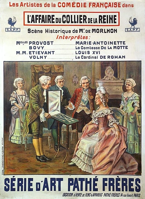 L'affaire du collier de la reine (1912) poster
