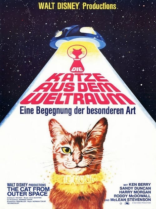 Die Katze aus dem Weltraum movie poster player