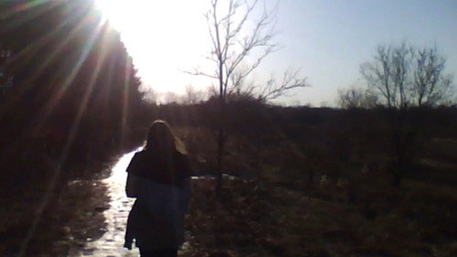 Man Filming Woman Filming Thing