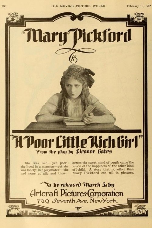 The Poor Little Rich Girl (1917) poster