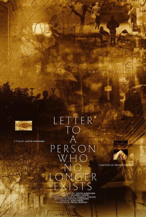 letter to a person who no longer exists
