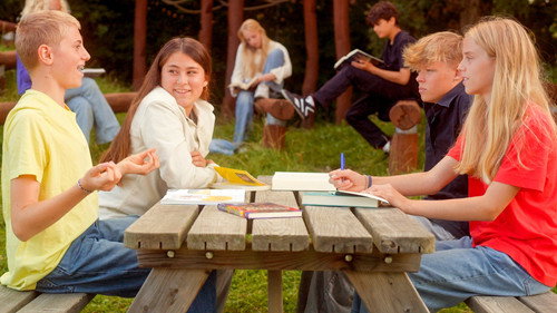 A dramatic reading lesson