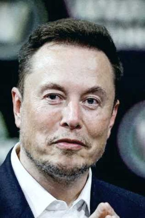 Grootschalige poster van Elon Musk