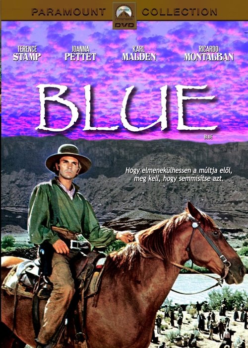 Blue movie poster player