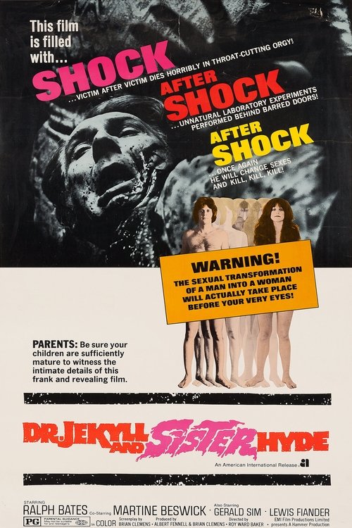 Dr Jekyll & Sister Hyde movie poster player