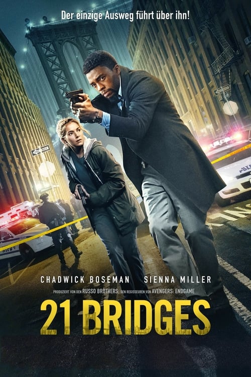 21 Bridges poster