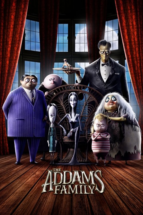 Grootschalige poster van The Addams Family