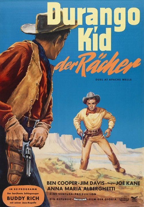 Durango Kid der Rächer movie poster player