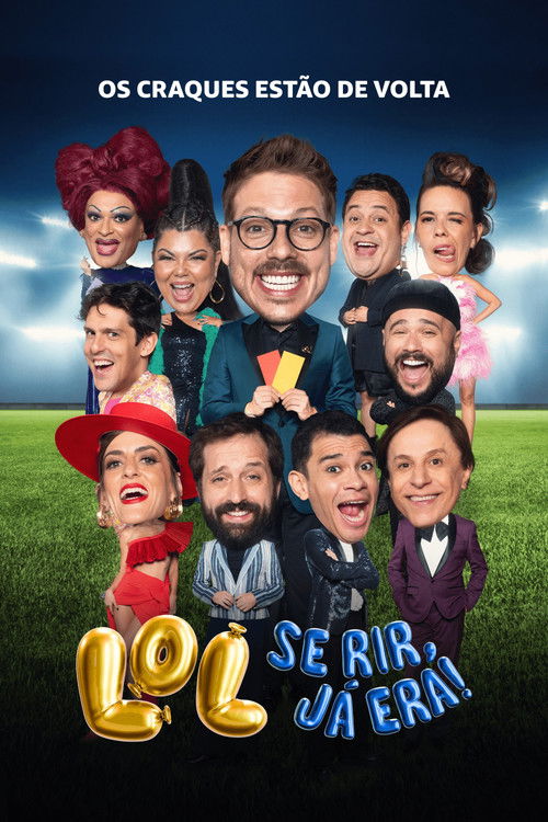 Poster for the movie LOL: Last One Laughing Brazil