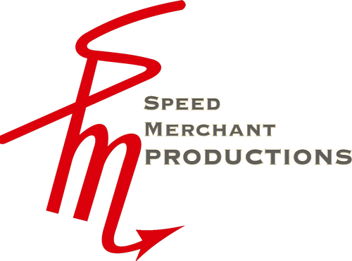 Speed Merchant Productions logo