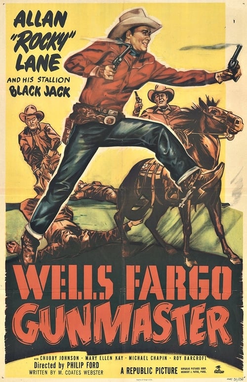 Wells Fargo Gunmaster Movie Poster Image