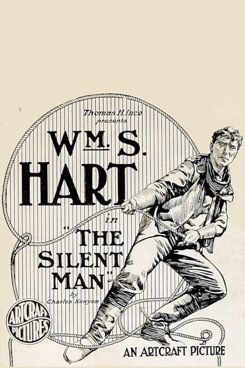 Poster The Silent Man 1917