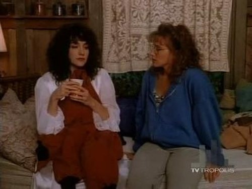 Escena del episodio 7 de la temporada 2 de la serie Beverly Hills, 90210
