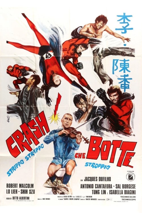 Crash! Che botte... strippo strappo stroppio (1973) poster