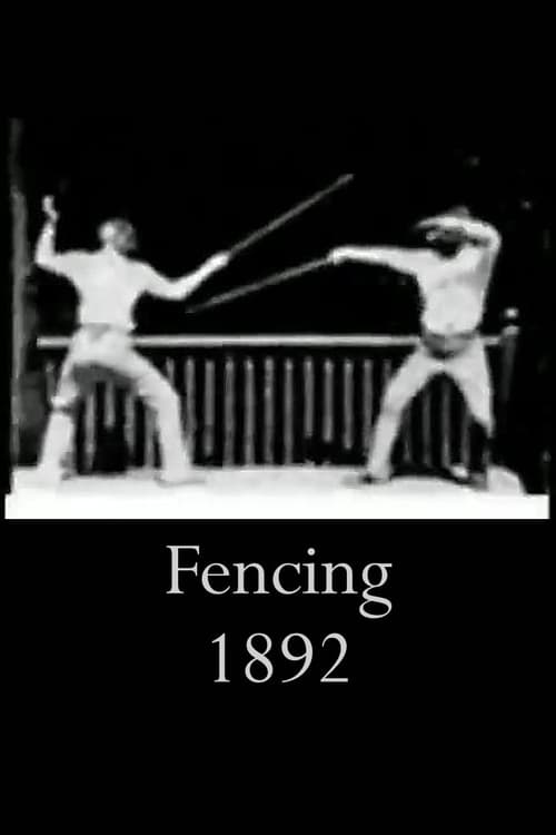 Fencing (1892) poster