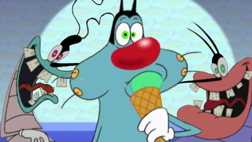 Oggy and the Giant Roaches