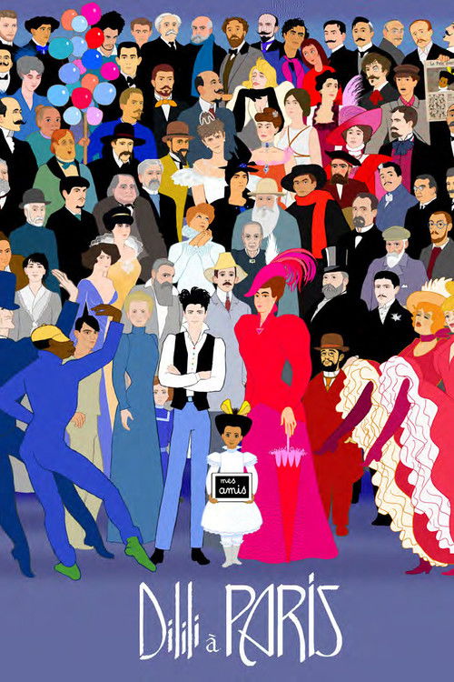 Dilili in Paris poster