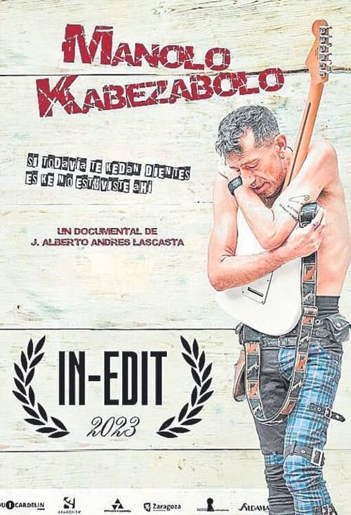 Poster Manolo Kabezabolo. El Documental. 2023