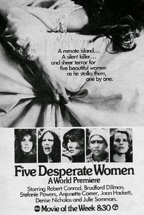 Five Desperate Women movie poster player